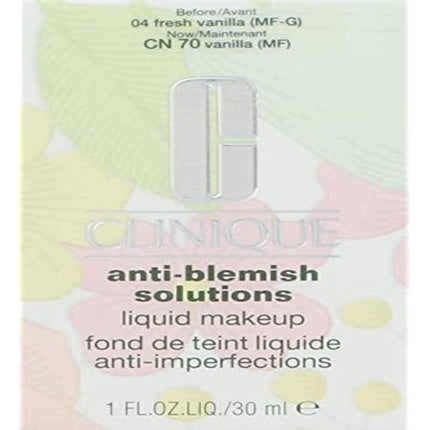 Clinique Anti Blemish Solutions Liquid Foundation 04 Fresh Vanilla 30ml