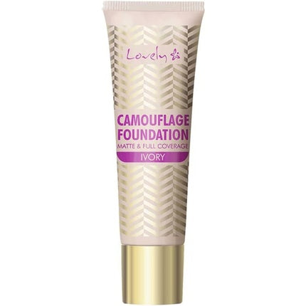 Lovely Camouflage Foundation Matt & Full Coverage - 3 Ivory, 25g