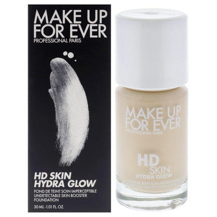 HD Skin Hydra Glow 1 oz Foundation 1Y00 Warm Shell by Make Up For Ever for Women