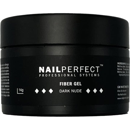 NailPerfect Fiber Gel Dark Nude 14g