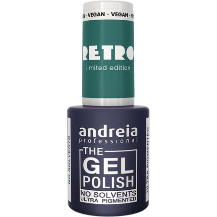 Andreia Professional The Gel Polish Solvent Free Gel Retro Limited Collection Colour RT1 Hypnotic Dark Turquoise