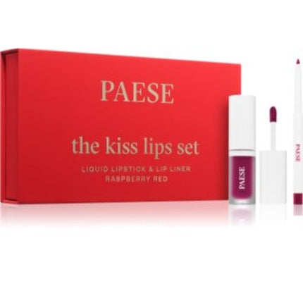 Paese The Kiss Lips Set Raspberry Red - 3 Ml