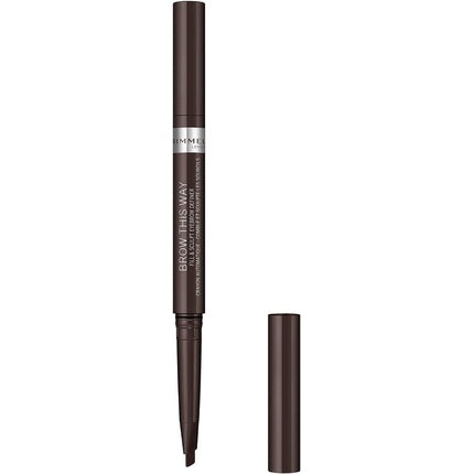 Rimmel London Brow This Way Fill & Sculpt Eyebrow Definer Dark Brown