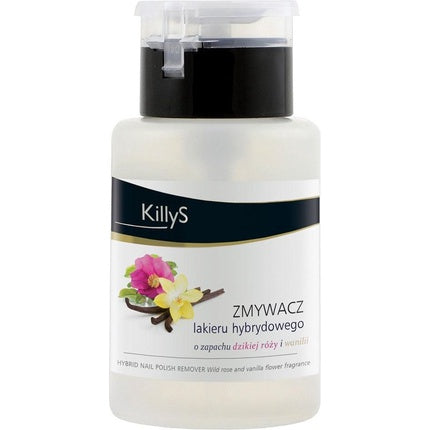 Hybrid Nail Polish Remover Hybrid Paint Remover Pump Wild Rose & Vanilla 150ml