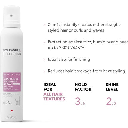 Goldwell StyleSign Shaping and Finishing Spray 200ml