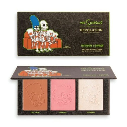 Makeup Revolution The Simpsons Face Contouring Palette Spooktacular - 1pc