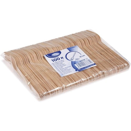 2000 Wooden Forks 16cm - Ideal for Events and Parties - Pack of 100