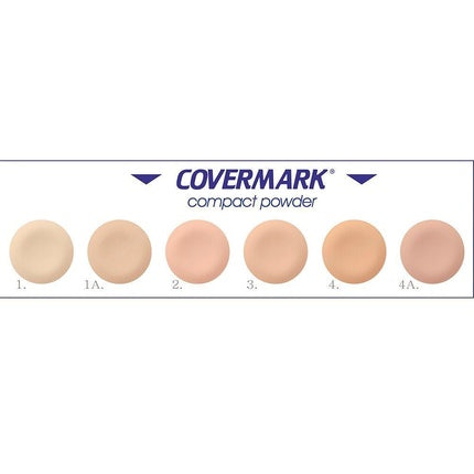 Covermark Compact Powder for Oily Skin Natural Looking Coverage Makeup