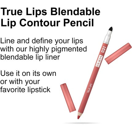 Pupa Milano True Lips Blendable Lip Liner 031 Coral 0.042oz