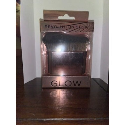 Makeup Revolution Glow Soft Buff and Blending Bronzer Rose Gold Body Brush A073