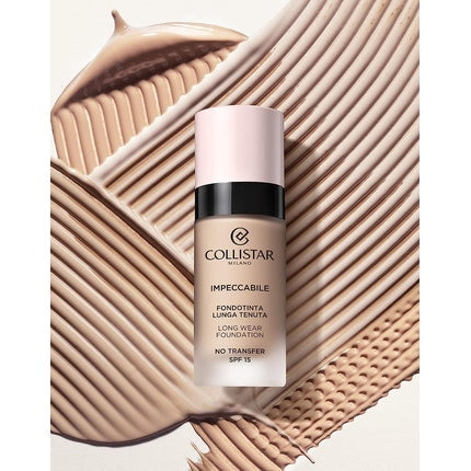 Collistar Unavoidable Foundation Long Lasting No Transfer SPF 15 30ml - Shade 5N Amber