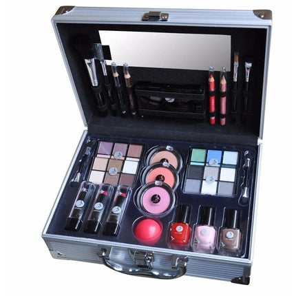 2k All About Beauty Train Case Complete Makeup Palette