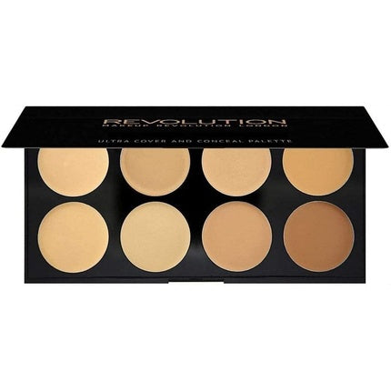 Revolution Makeup Ultra Cover and Conceal Palette Light 10g