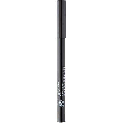 Maybelline Color Show Crayon Khol Eyeliner Pencil Number 100 Ultra Black