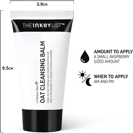 The INKEY List Oat Cleansing Balm for Removing Makeup and Cleansing Sensitive Skin 150ml