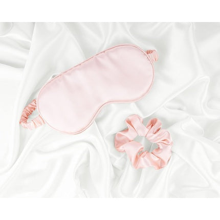 Brushworks Luxury Satin Sleep Set 3pc Pillowcase Scrunchie Sleep Mask