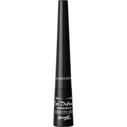 Barry M Cosmetics Eye Define Longlasting Liquid Eyeliner Super Gloss Black