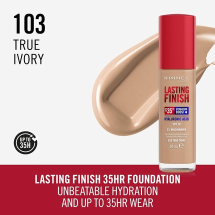 Lasting Finish 35HR Foundation 103 True Ivory 30ml