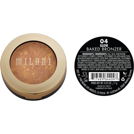 Milani Baked Bronzer Glow Glow 7g