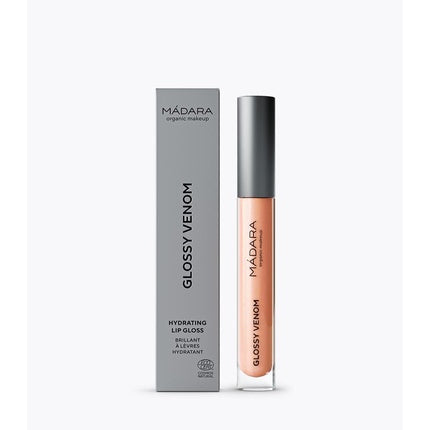 Mádara Glossy Venom Lip Gloss Nude Coral
