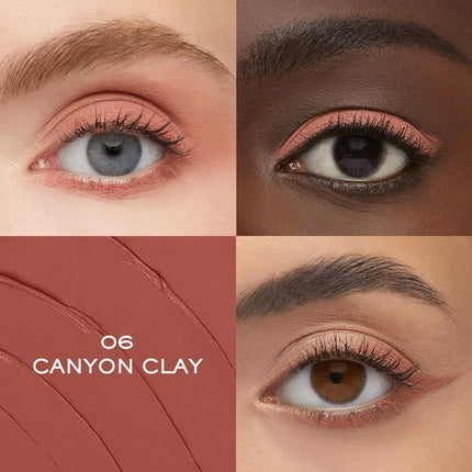 Lancôme Idôle Tint Long Wear Liquid Eyeshadow & Eyeliner Shimmery & Matte Finishes 06 Canyon Clay Cool Rose Matte