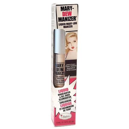 Mary Dew Manizer Liquid Highlighter by The Balm for Women 0.13 Oz