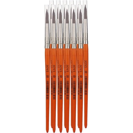 Jovi 8210 Artistic Pony Hair Brushes Assorted No 10