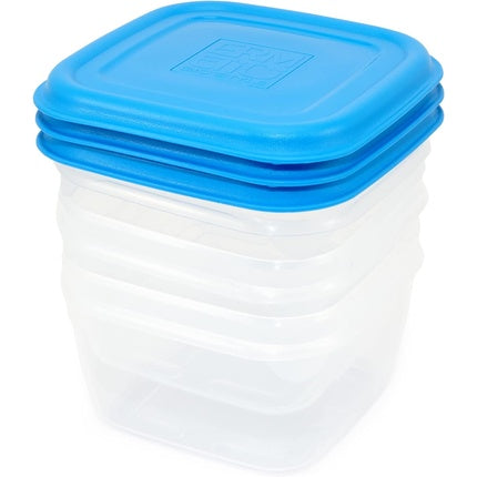 Giostyle Set of 3 Square Airtight Containers 0.5L