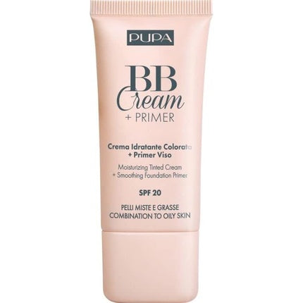 Pupa BB Cream + Primer Mist 02 Natural Cosmetic Makeup