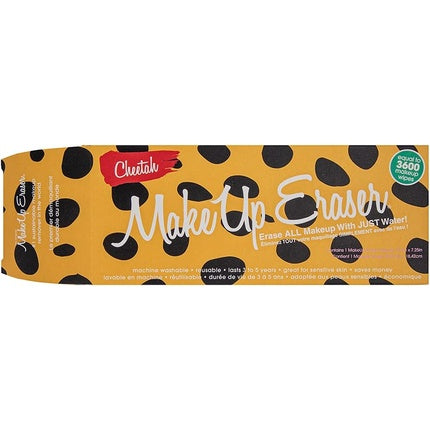 The Original MakeUp Eraser Chemical Free Makeup Removing Cleansing Cloth Removes Makeup with Water Cheetah