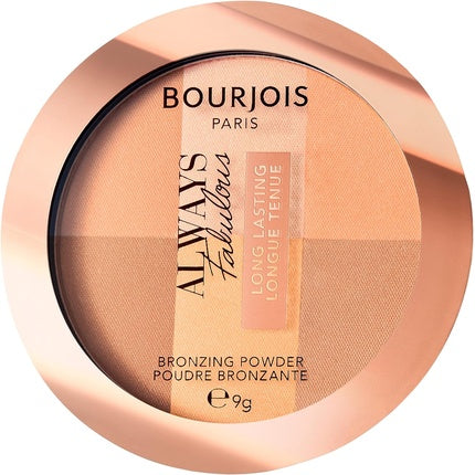 Bourjois Always Fabulous Bronzing Powder - 001 Medium, 9g