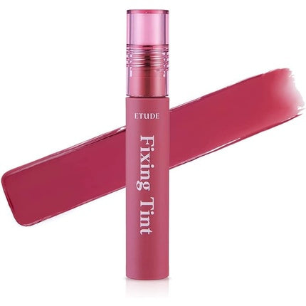 Etude House Fixing Tint #11 Rose Blending Long Lasting High Pigmented Liquid Lipstick Waterproof Lightweight Matte Finish Lip Stain Full Coverage