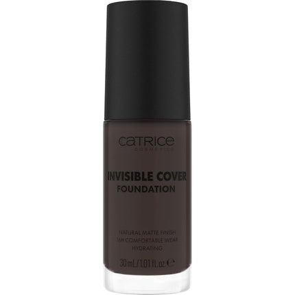Catrice Invisible Cover Foundation 30ml 100N Moisturizing Long-Lasting Natural for Dry Skin Vegan Oil-Free Paraben-Free Microplastic-Free