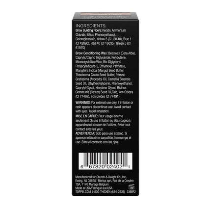 TOPPIK Brow Building Fibers Set Light Brown