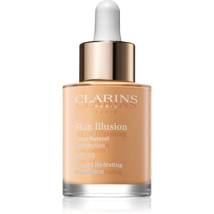 Clarins Skin Illusion Natural Hydrating Foundation SPF 15 - 107 Beige, 30 ml