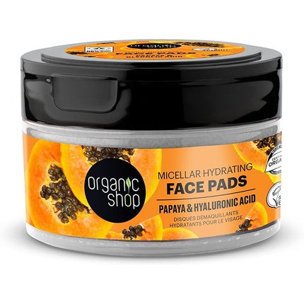 Papaya and Hyaluronic Acid Micellar Face Discs