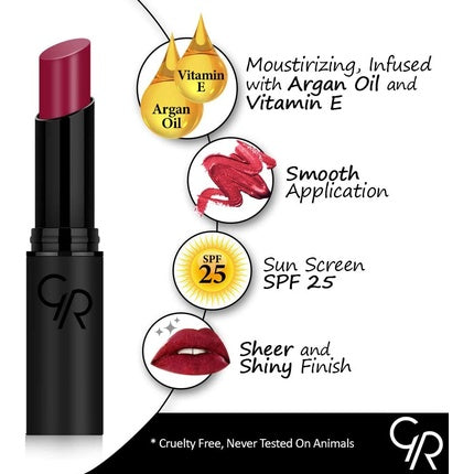 Golden Rose Sheer Shine Lipstick 31