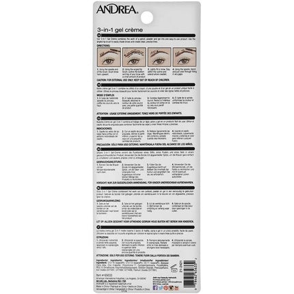 Eurostil Cejas Andrea 3-in-1 Strong Brown Cream