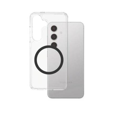 Care By Panzerglass Flagship Clear Case with Black Qi Compatibility for Galaxy S25