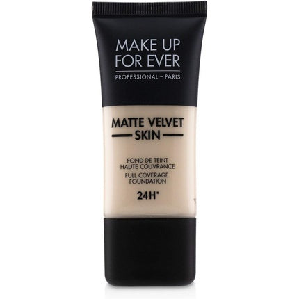 MAKE UP FOR EVER Matte Velvet Skin Liquid Foundation 30ml Y205 Alabaster