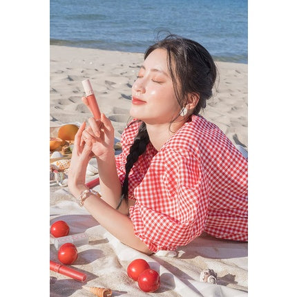 rom&nd Zero Velvet Tint 17 Colors Velvet Matte Long-Lasting Smudge-Resistant Lip Tint 5.5g/0.2oz No.16 Burny Nude
