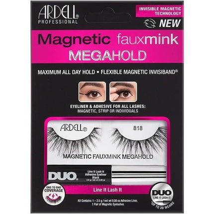 Magnetic Fauxmink MegaHold Liquid Liner & Lash 818