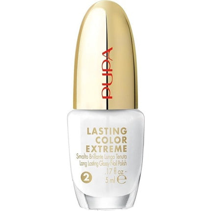 Pupa Milano Lasting Color Extreme Nail Polish 5 Ml White