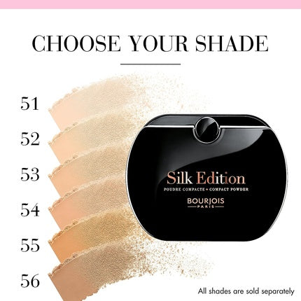 Bourjois Silk Edition Compact Powder 55 Golden Honey 9g