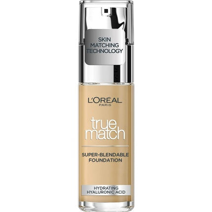 L'Oreal True Match Foundation - D3-W3 Golden Beige, 30ml