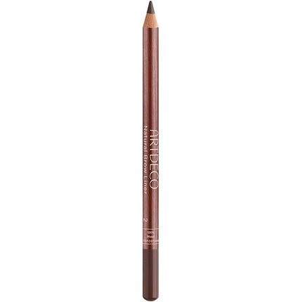 Natural Brow Liner Sustainable Eye Contour Pen for Sensitive Skin No.2 Medium Brunette