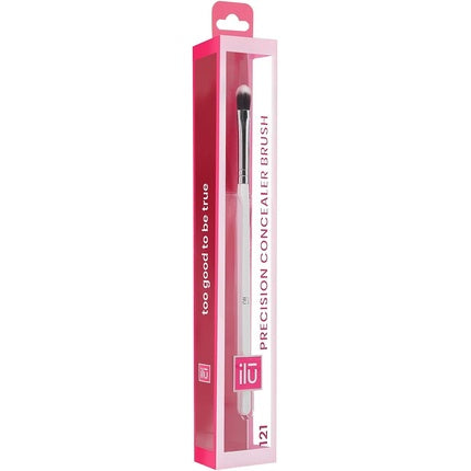 T4B 100 Series ILU Kabuki Flat Brush for Face Makeup White (121)