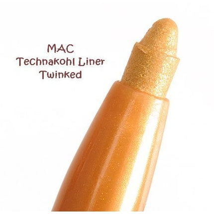 MAC Technakohl Eye Liner Pencil Kajal Twinked Gold Metallic Sparkle
