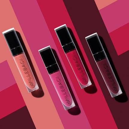 Nouba Millebaci Long Lasting Liquid Lipstick Red with Vitamin E Color 28