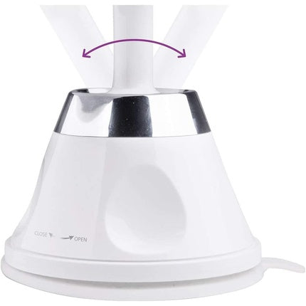 Medisana CM 850 Round Cosmetic Mirror with Strong Suction Cup and LED Lighting 19cm Diameter 5x Magnification